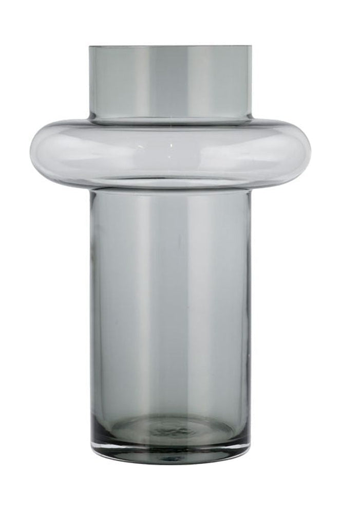 Lyngby Glas Tube váza H: 30 cm, kouř