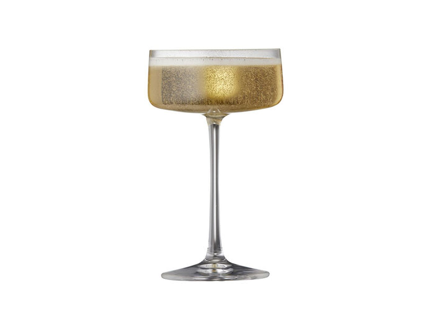 Lyngby Glas Zero Krystal Champagne Bowl 26 Cl, 4 ks.