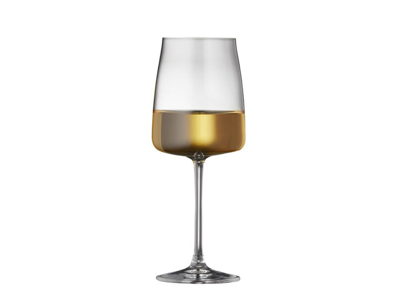 Lyngby Glas Zero Krystal White Wine Glass 43 Cl, 4 ks.