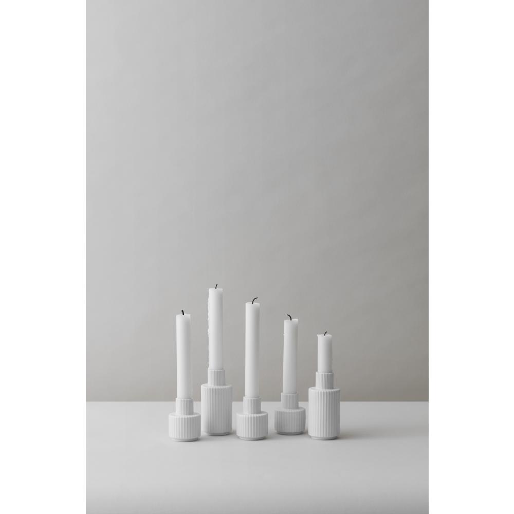 Lyngby držák svíčky White, 7cm