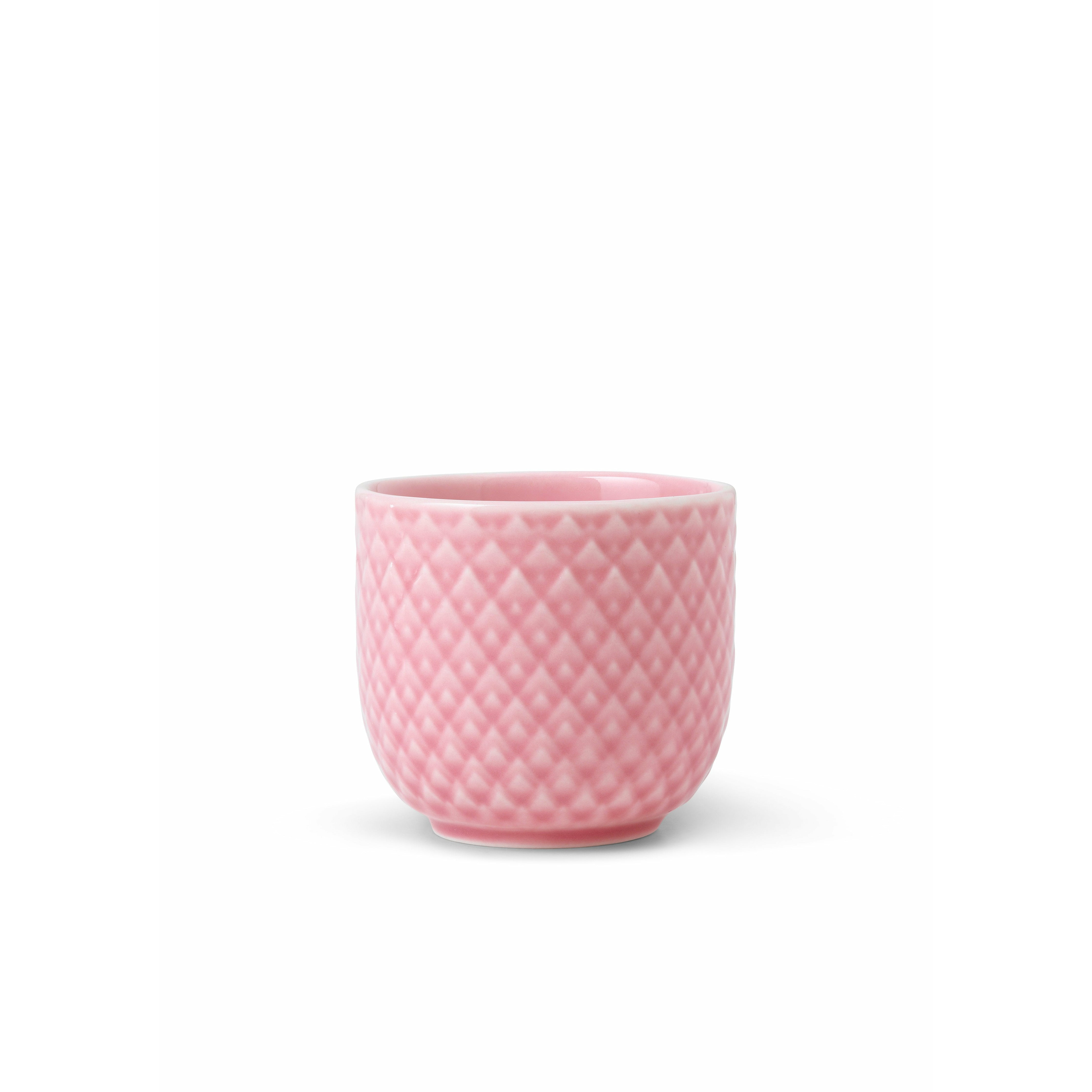 Lyngby porcelán Rhombe Color Egg Cup Ø5 cm, růžový