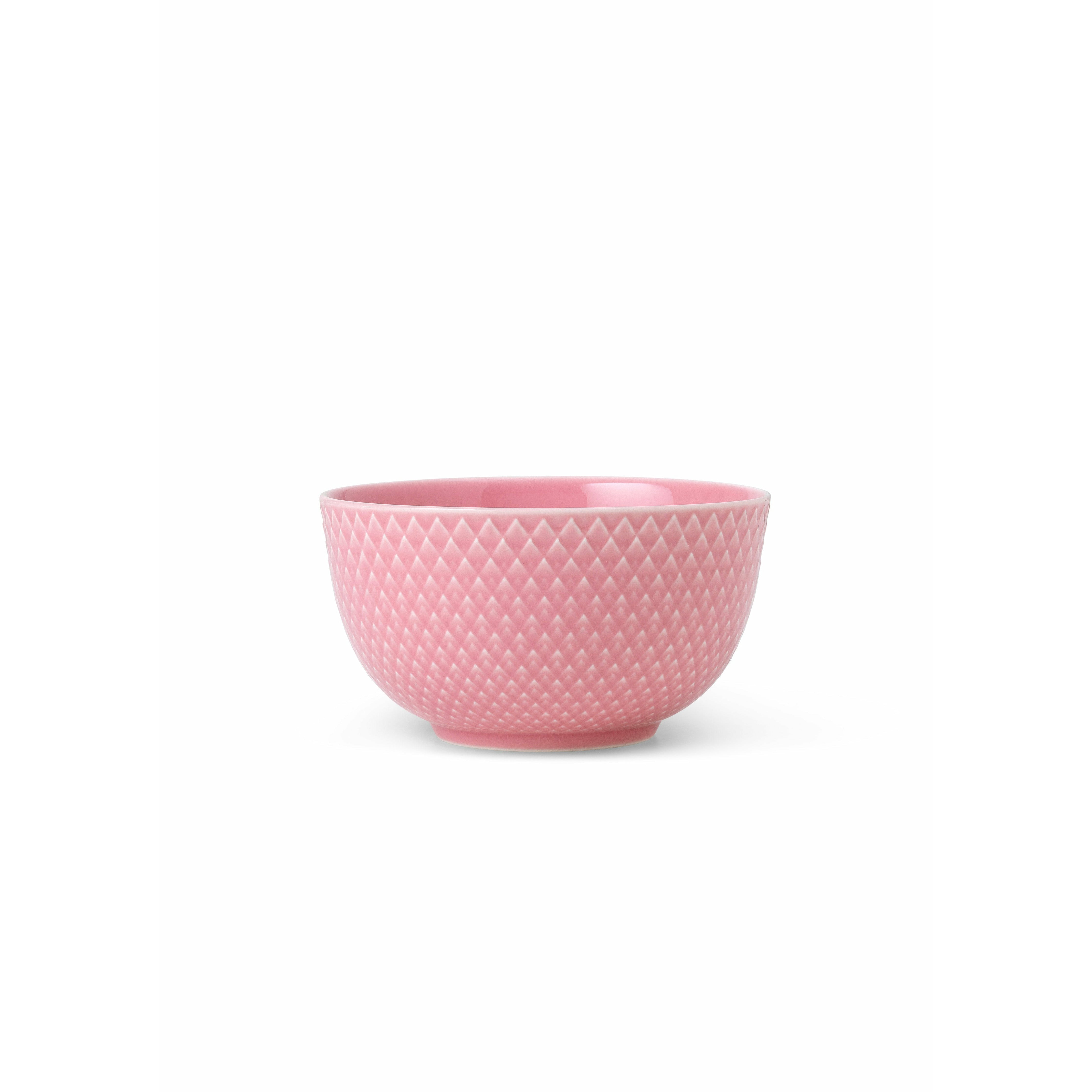 Lyngby Porcelæn Rhombe Color Bowl Ø11, růžová