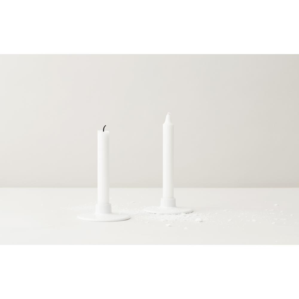 Držák svíčky Lyngby Rhombe White, 10,5 cm