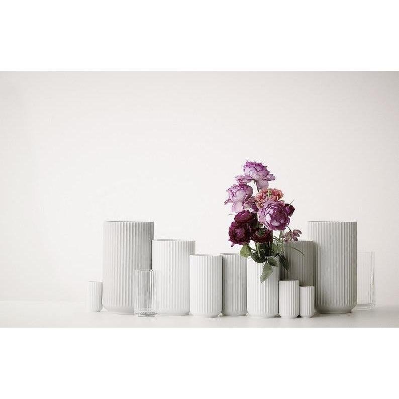 Lyngby váza bílá, 15 cm