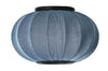 Vyrobeno ručně pletenou vtip 45 oválný přívěsková lampa, modrý kámen