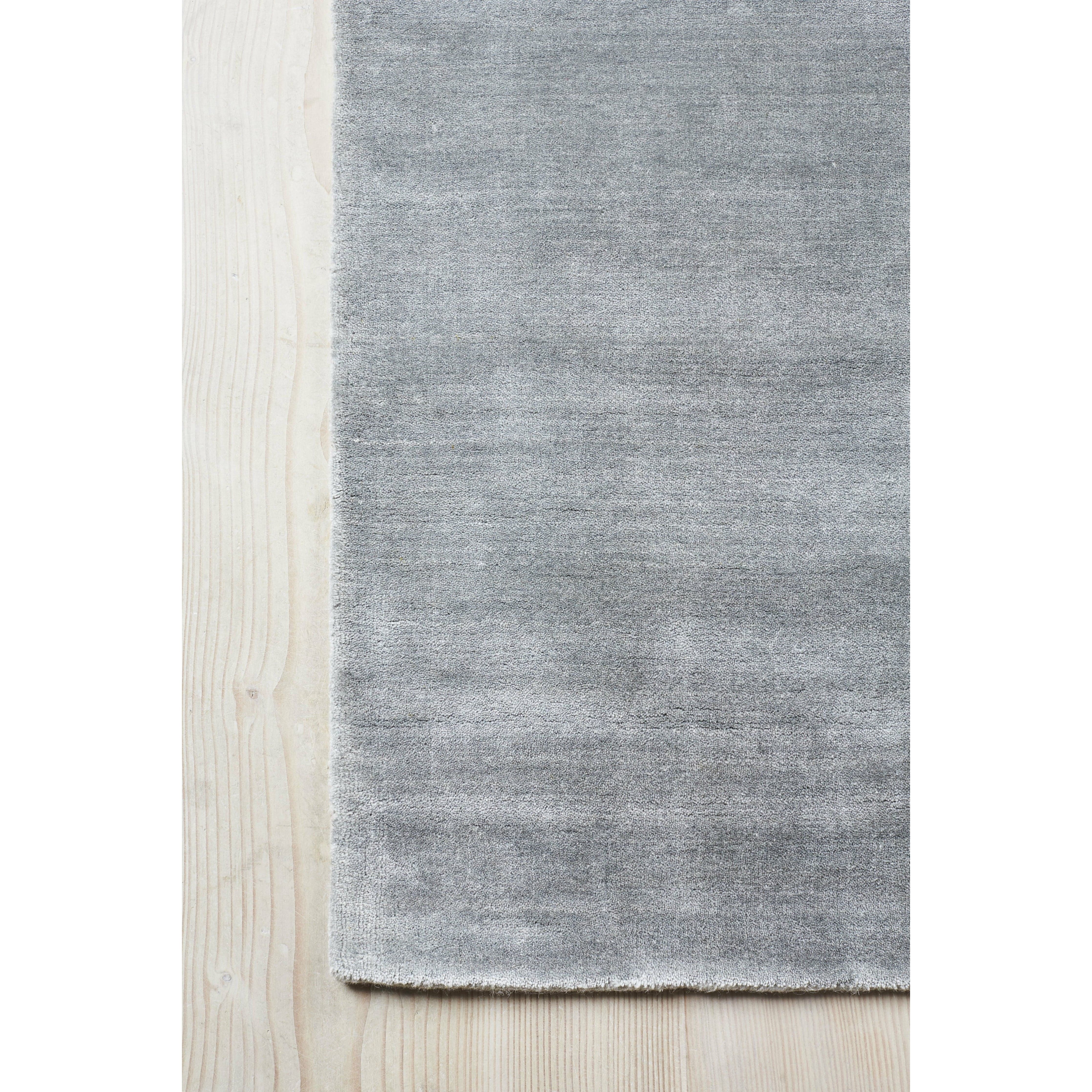 Massimo Země bambusová koberec beton šedá, 170x240 cm