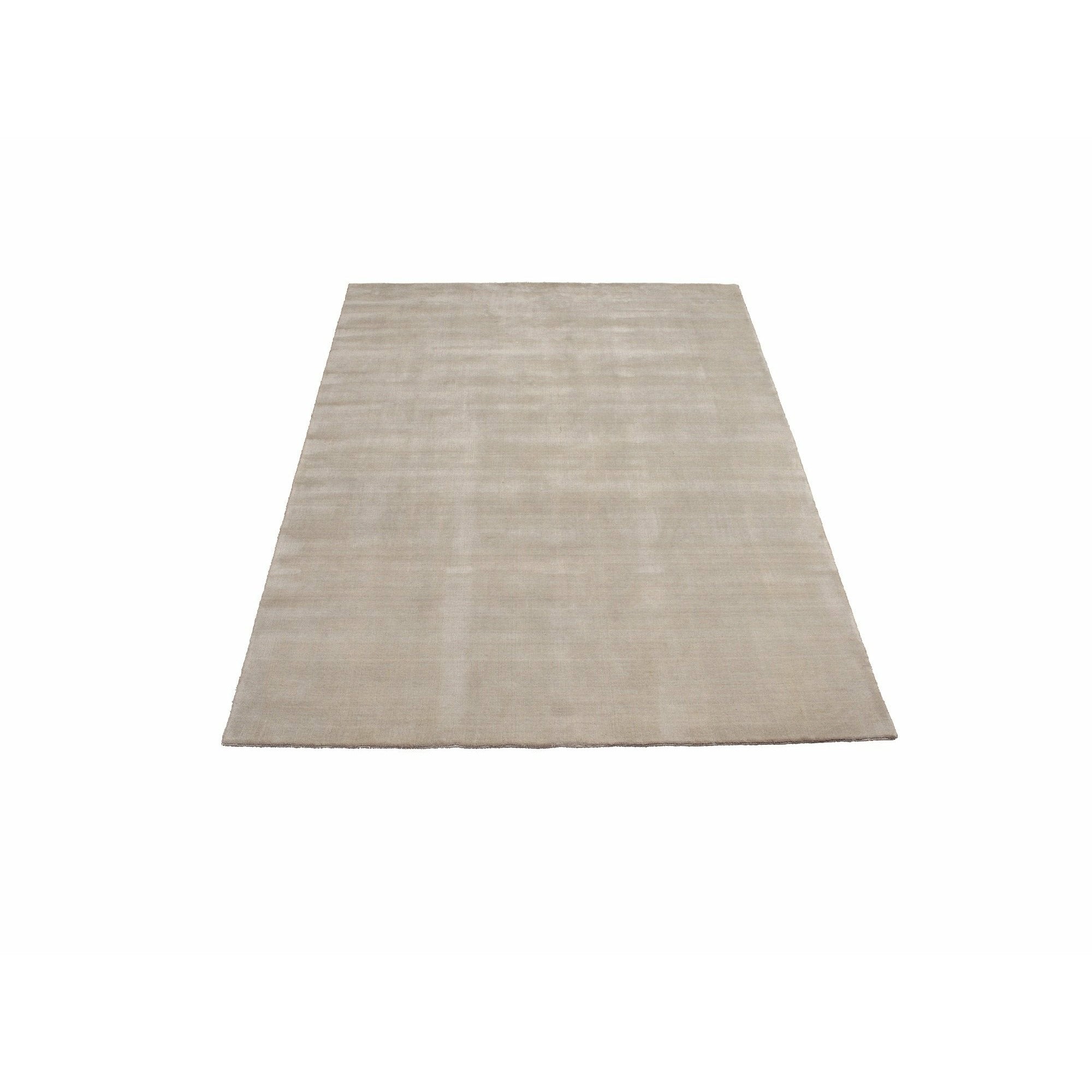 Massimo Země bambusová koberec měkká šedá, 140x200 cm