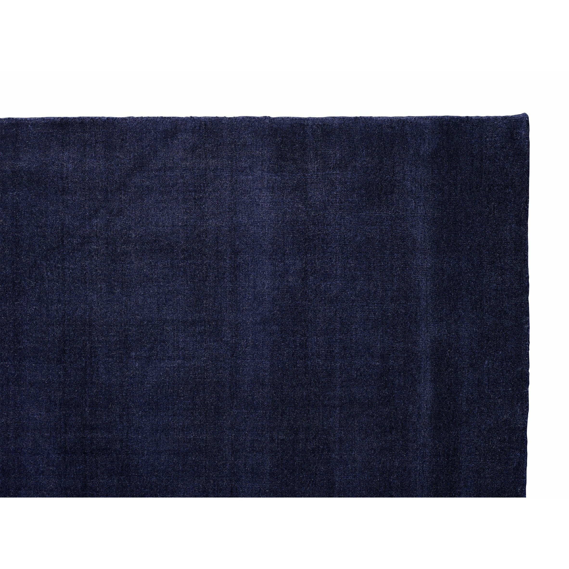 Massimo Earth bambusový koberec živá modrá, 140x200 cm