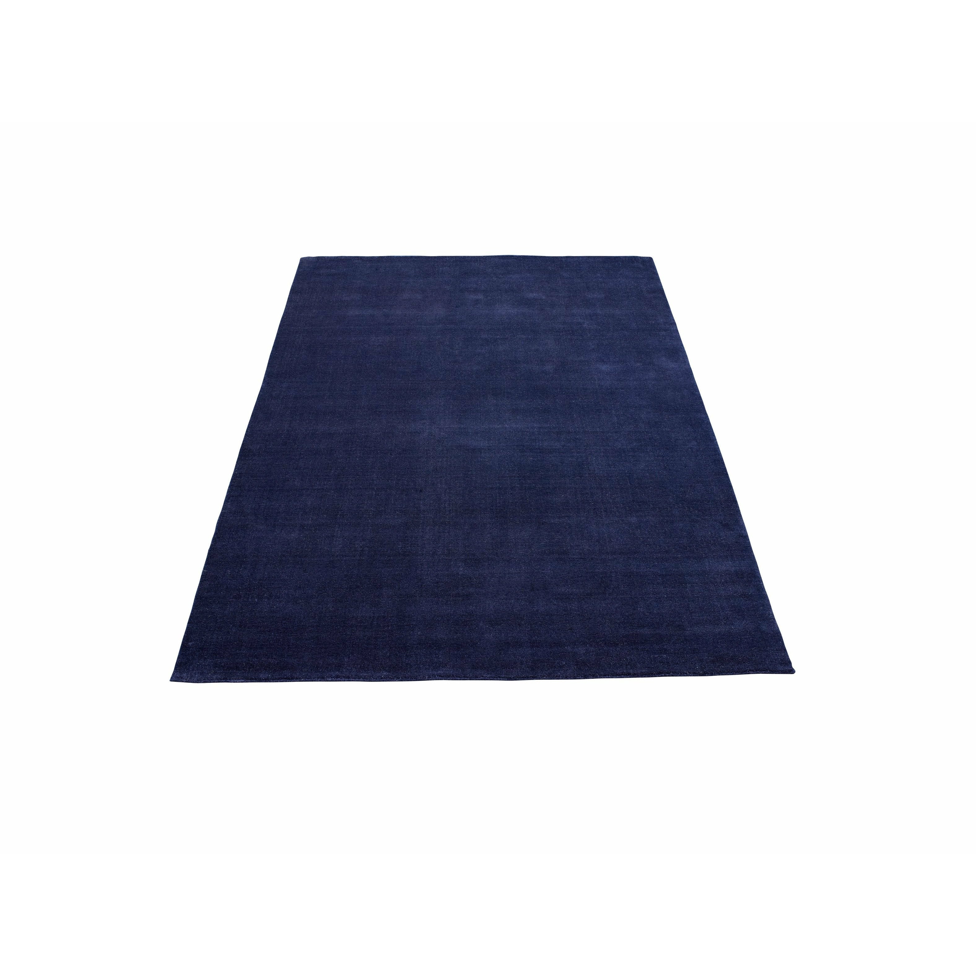 Massimo Earth bambusový koberec živá modrá, 140x200 cm