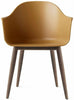 Audo Copenhagen Přístavní židle na přírodní dub, Khaki