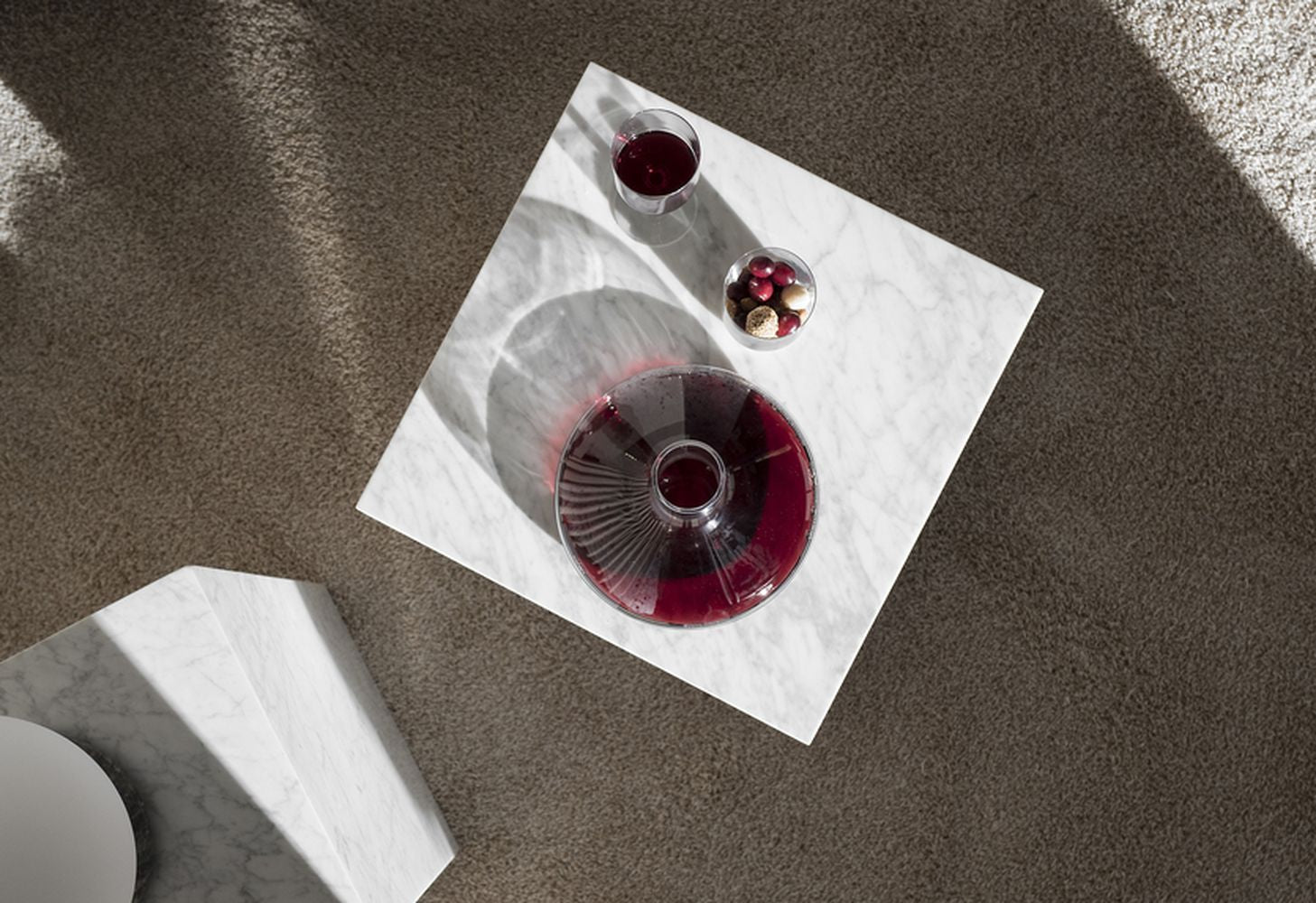 Audo Copenhagen Deluxe ocel pro oddechnutí vína, čistá