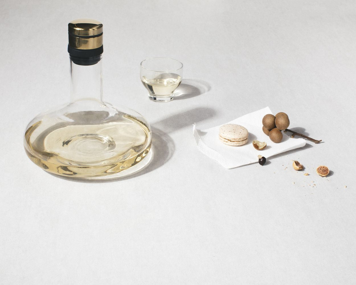 Audo Copenhagen Deluxe ocel pro oddechnutí vína, čistá