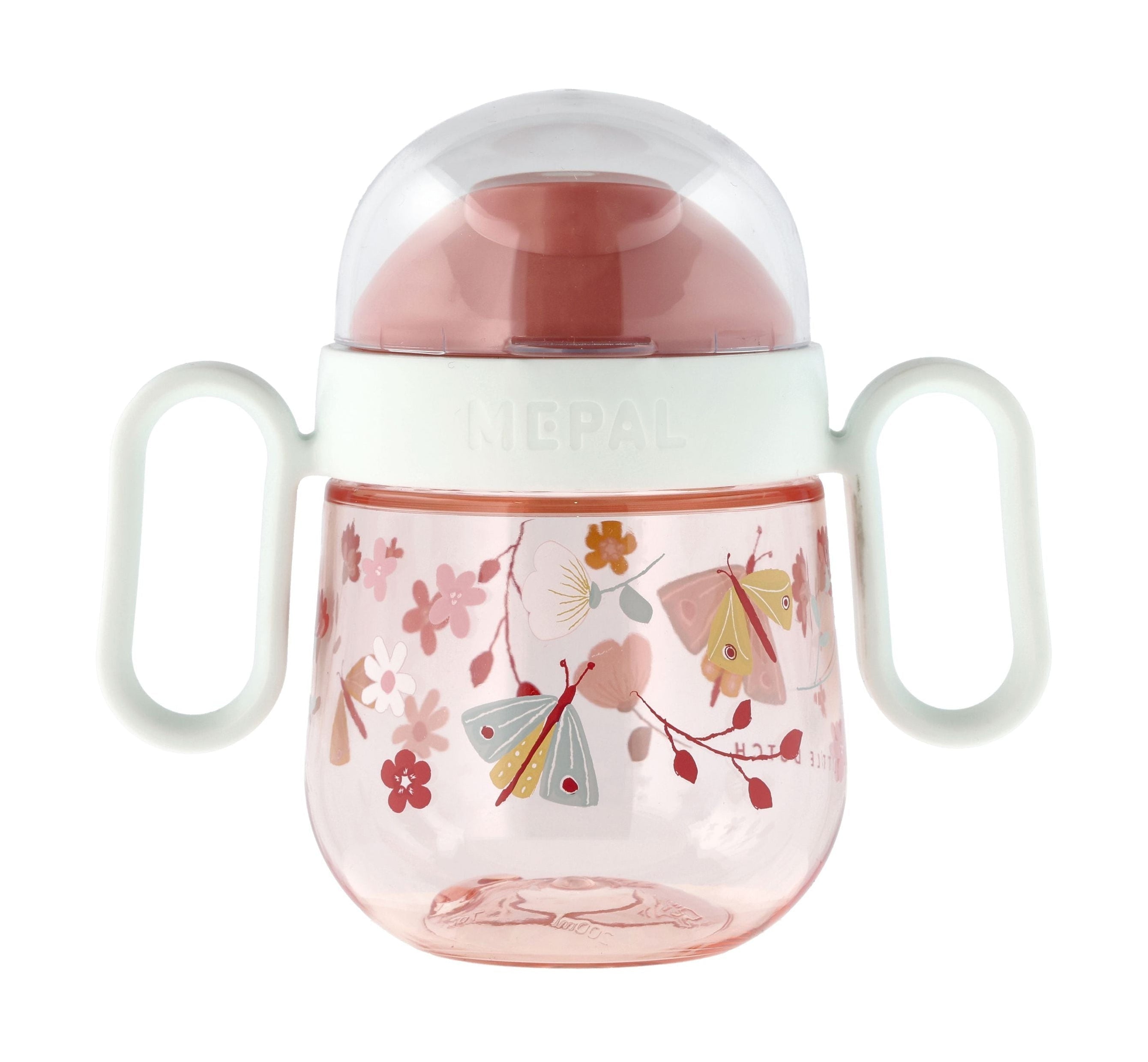 Mepal Mio Learning Cup 300 ml, květiny a motýly