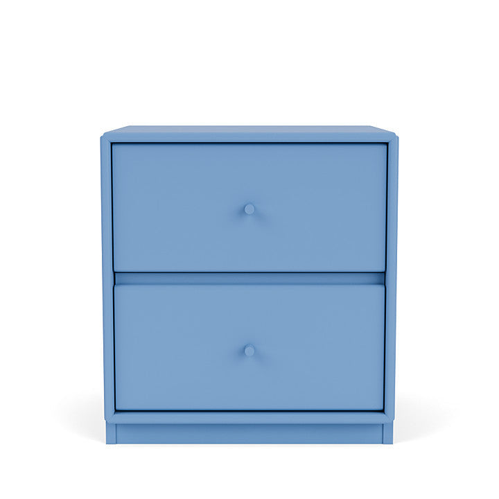 Modul zásuvky Montana s 3 cm soklu, Azure Blue