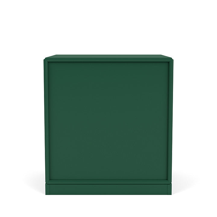Modul zásuvky Montana s 3 cm soklu, borovice zelená
