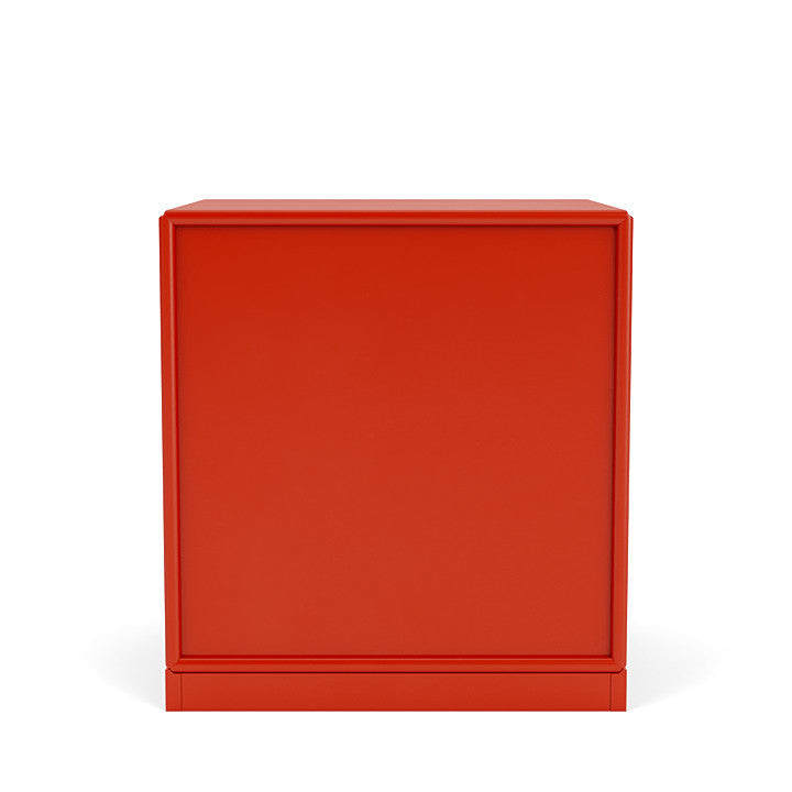 Modul zásuvky Montana s 3 cm soklu, Rosehip Red