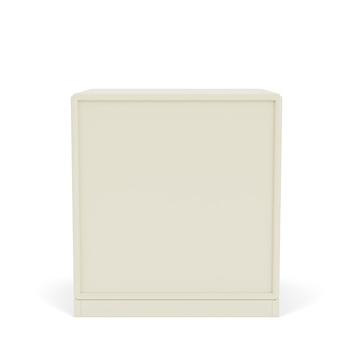 Modul zásuvky Montana Drift s 3 cm soklem, vanilkovou bílou