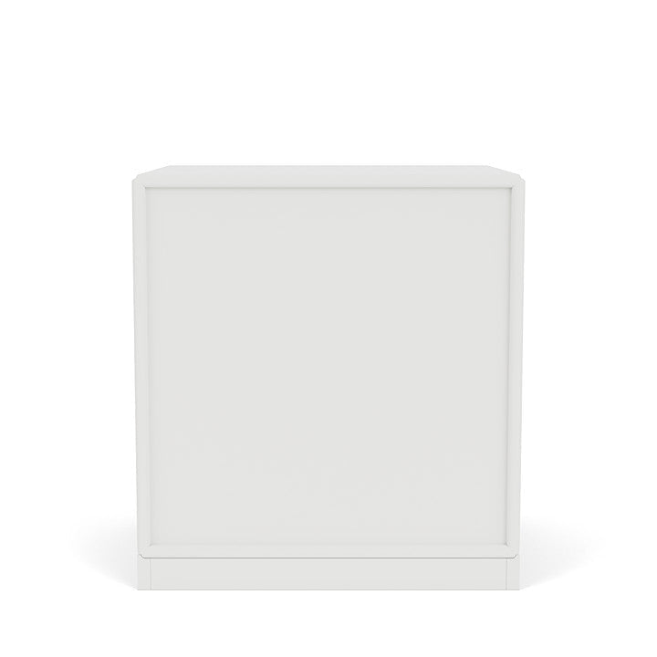 Modul zásuvky Montana s 3 cm soklem, bílý