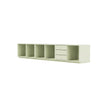 Montana Rest Bench With 3 Cm Plinth, Pomelo Green