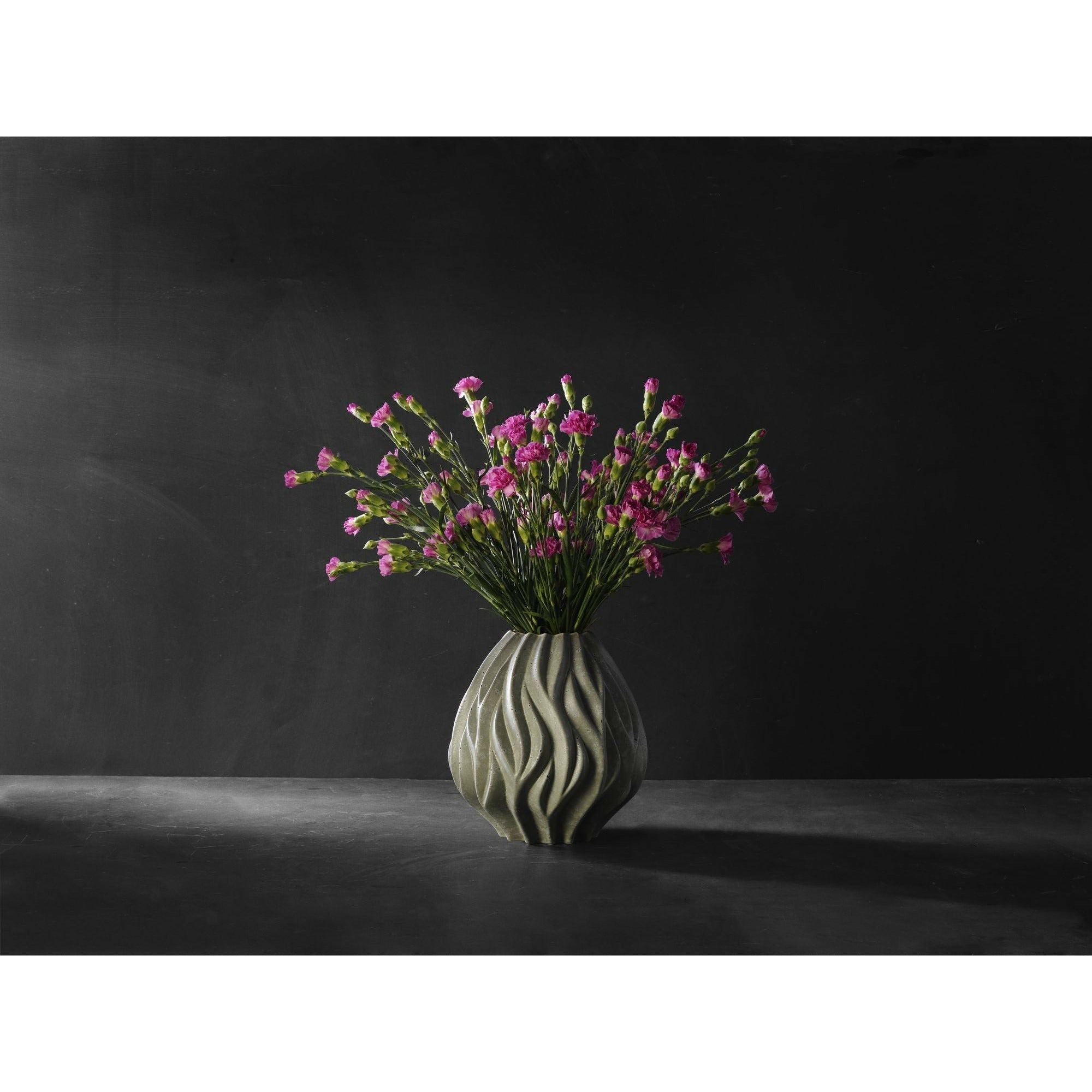 Morsø Flame Vase Grey, 23 cm