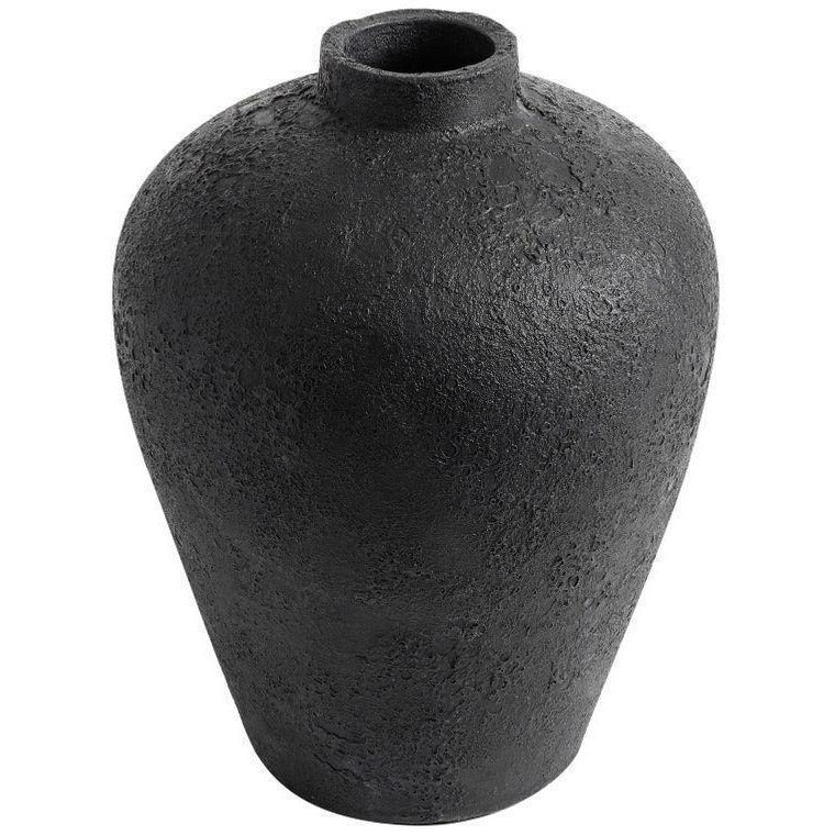 Mubs Luna Vase Black, 40 cm