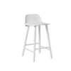 Muuto Nerd Bar Chair H 65 Cm, White