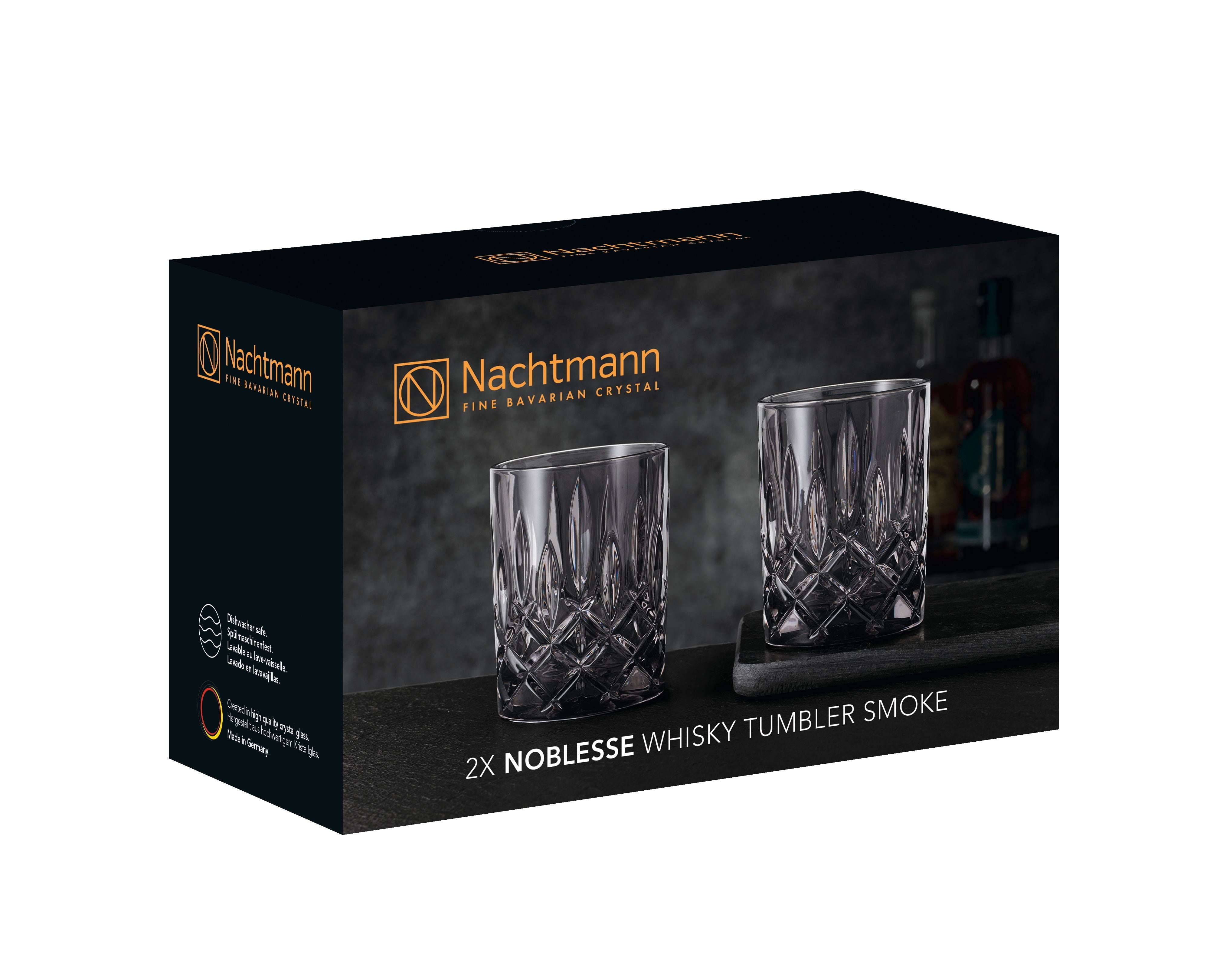 Nachtmann Noblesse Whisky Glass Smoke 295 ml, sada 2