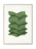 Paper Collective Green Fold plakát, 50x70 cm