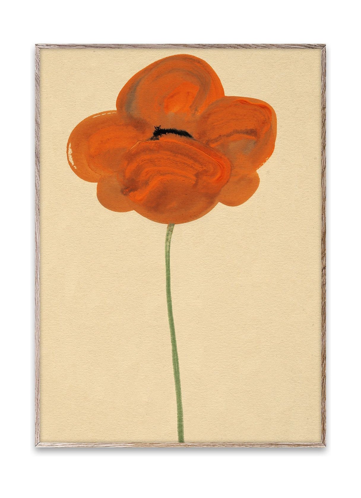 Paper Collective Orange Vallmo plakát, 50x70 cm