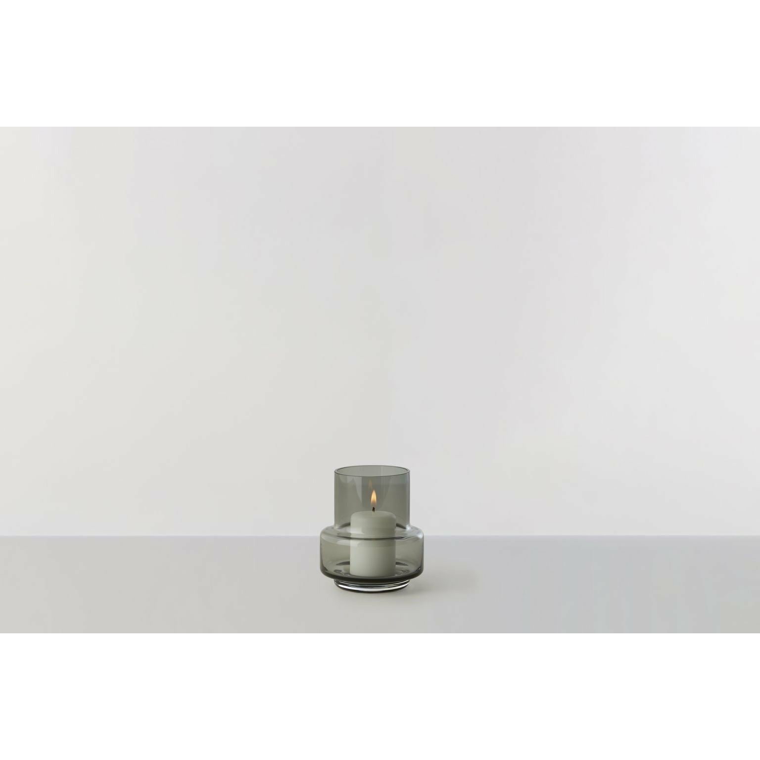 Hurikán RO Collection No. 25 Tealight Holder, Smoked Grey