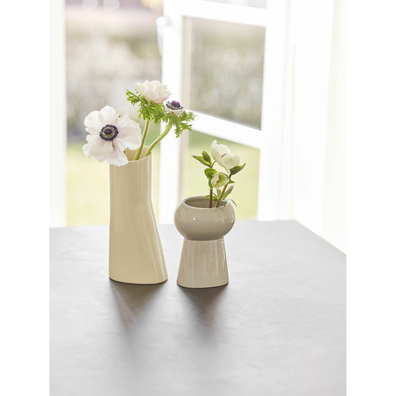 RO kolekce č. 67 Oválná váza, Vanilla