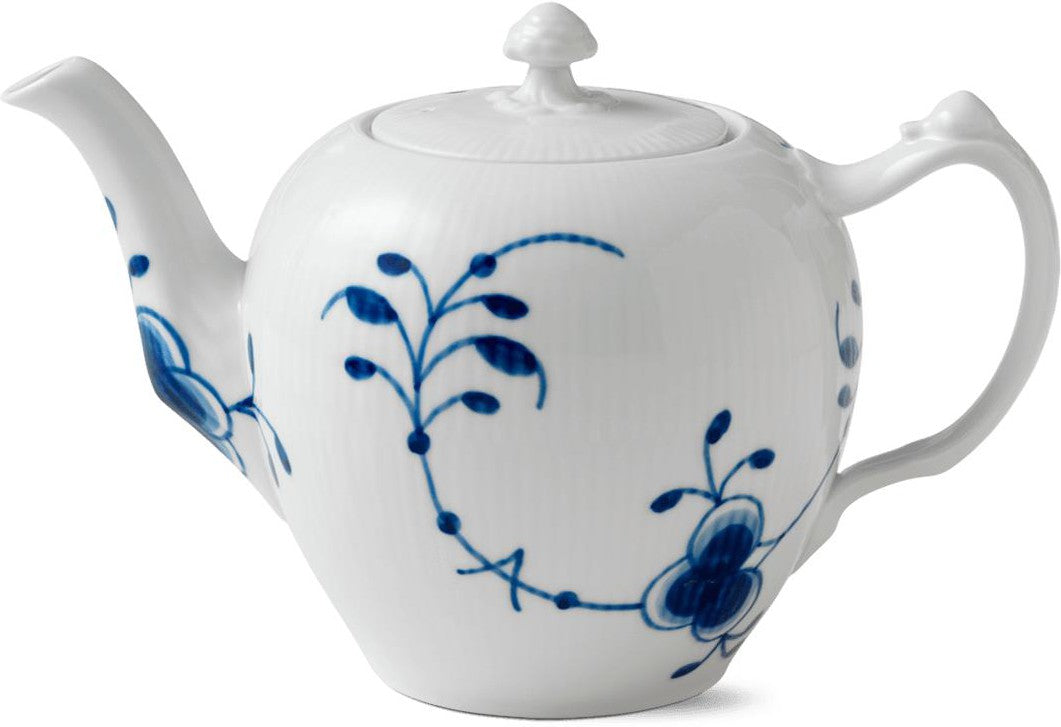 Royal Copenhagen Blue Mluted Mega Teapot, 100 Cl