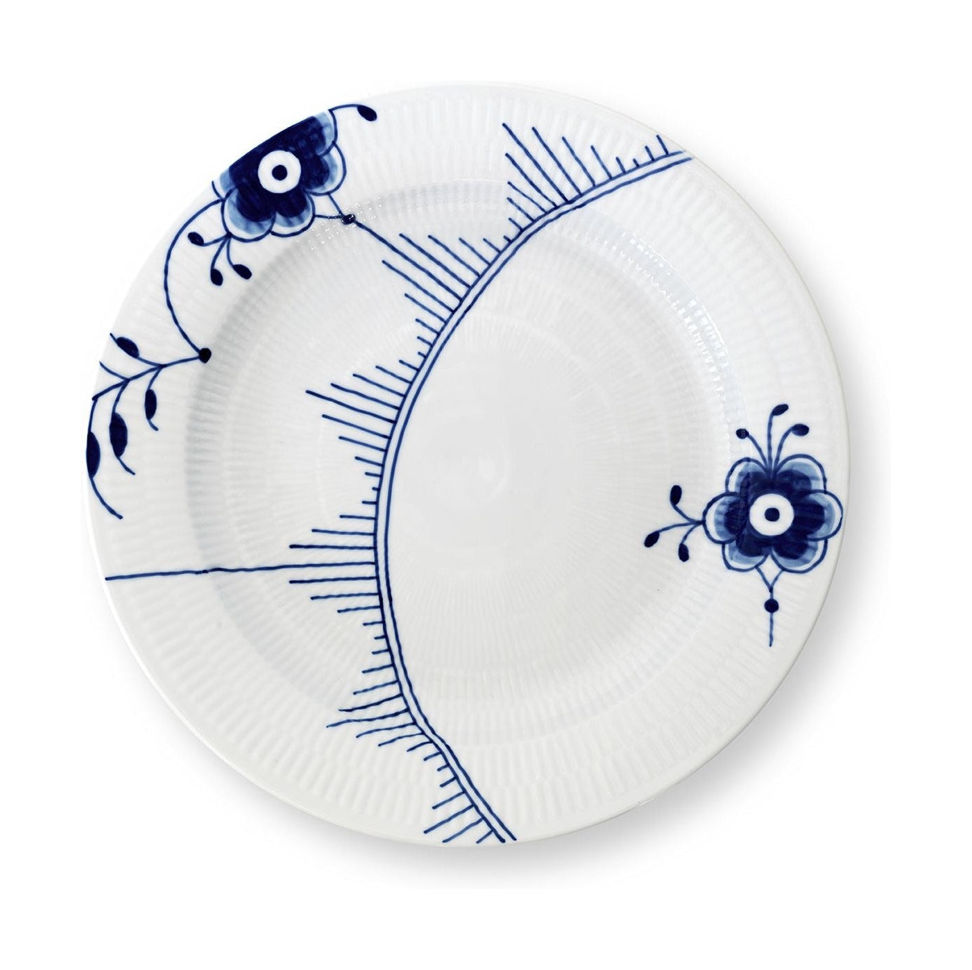 Royal Copenhagen Blue Futed Mega Round Dish 33 cm