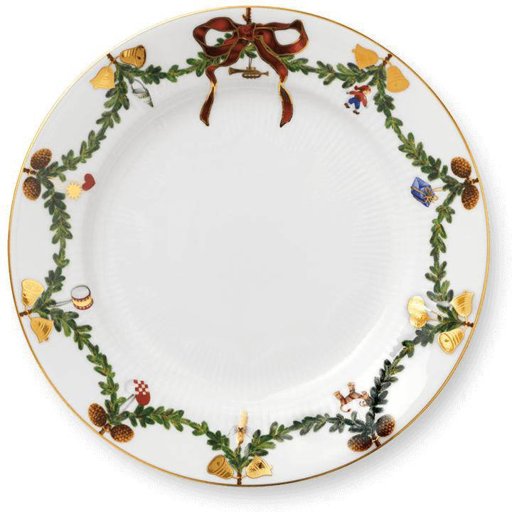 Royal Copenhagen Star Spemated Christmas Plate, 22 cm