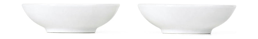 Royal Copenhagen White Fluted Dip Bowl 9 Cl, 2 Pieces