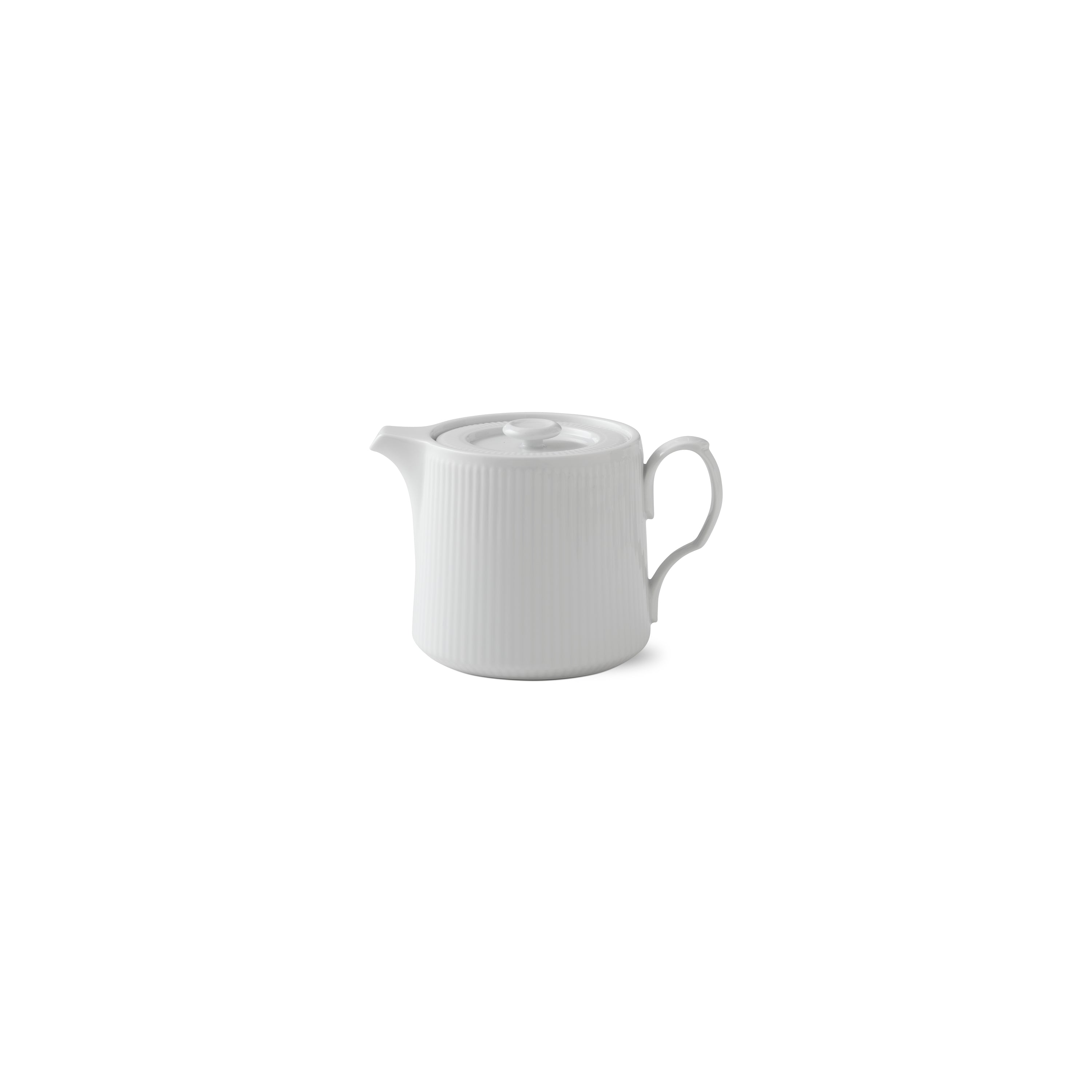Royal Copenhagen White Whites Teapot 75 Cl