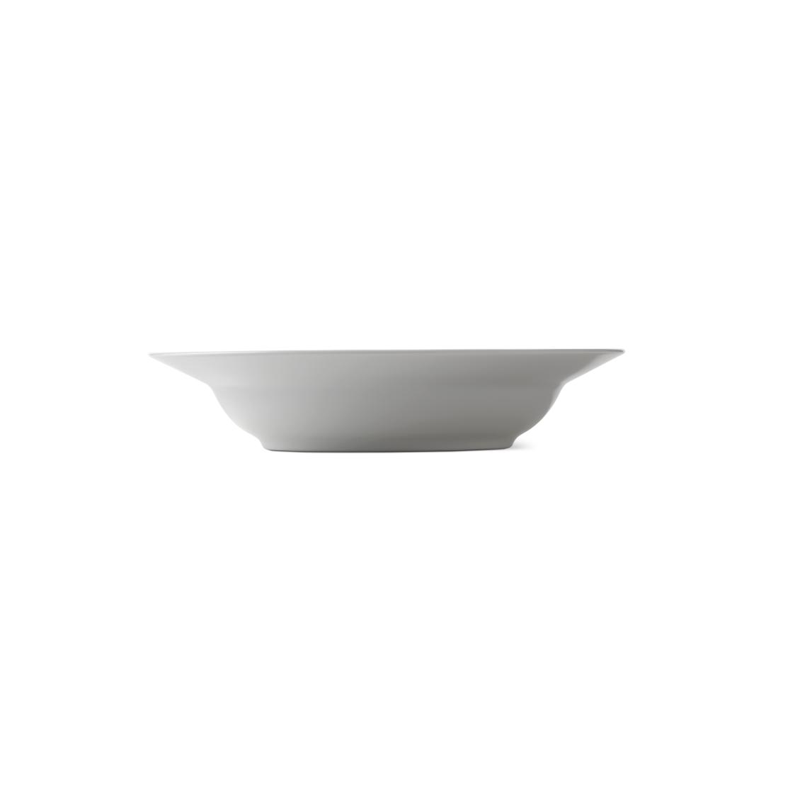Královská kodaňská bílá skvrna hluboká deska, 21 cm