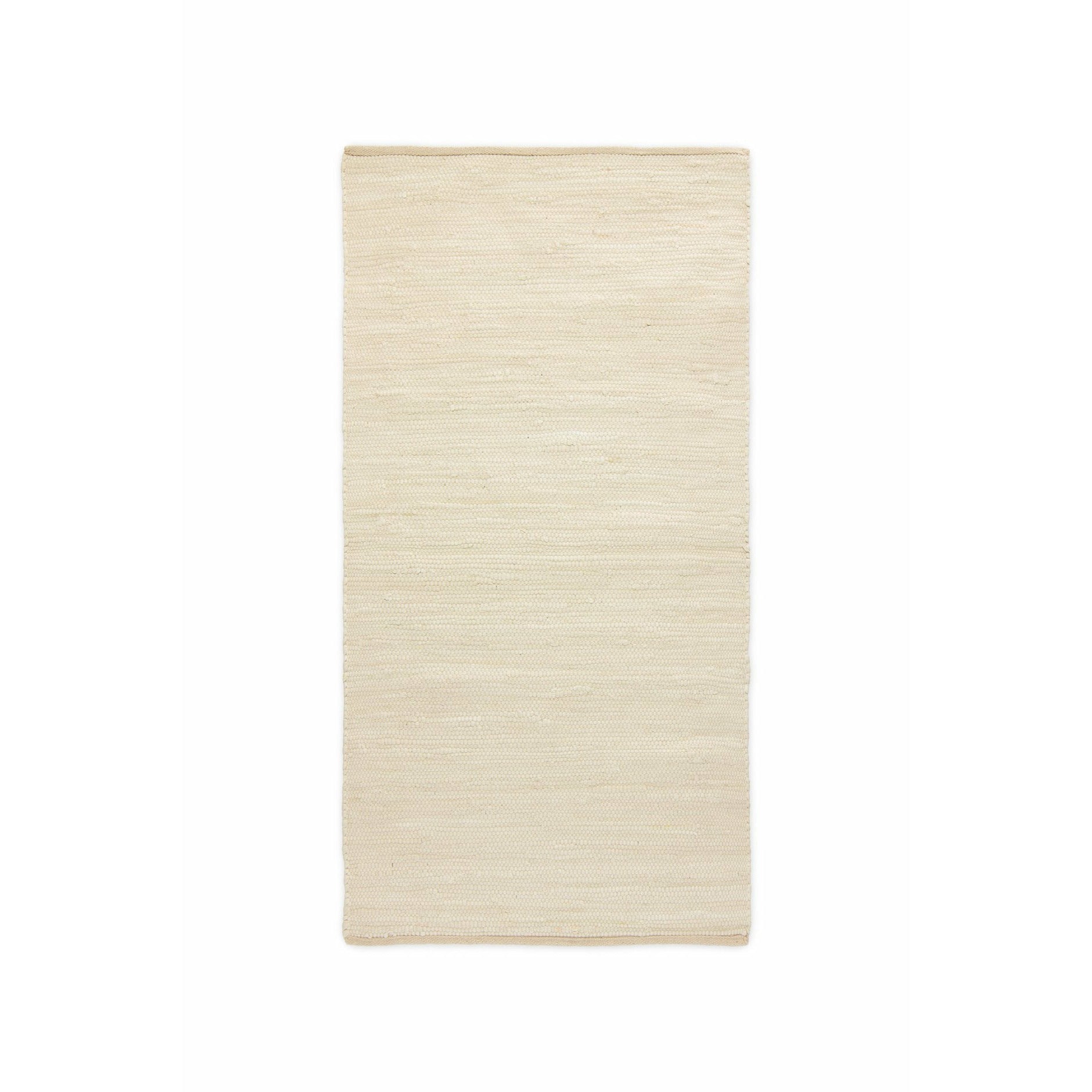 Koberec pevný bavlněný koberec pouštní bílá, 60 x 90 cm