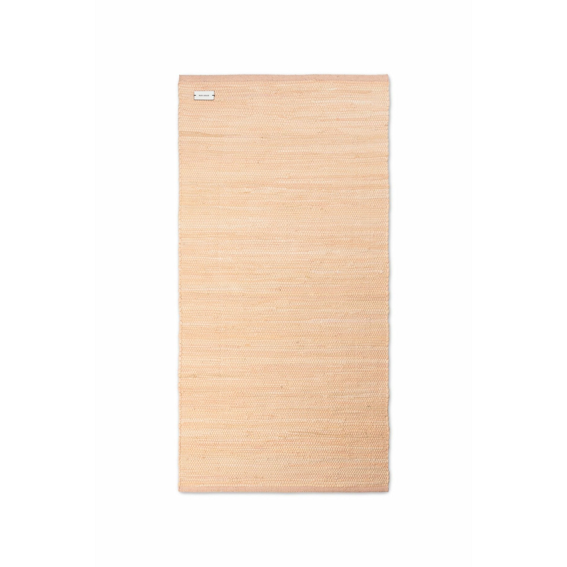 Koberec pevný bavlněný koberec měkký broskev, 75 x 200 cm