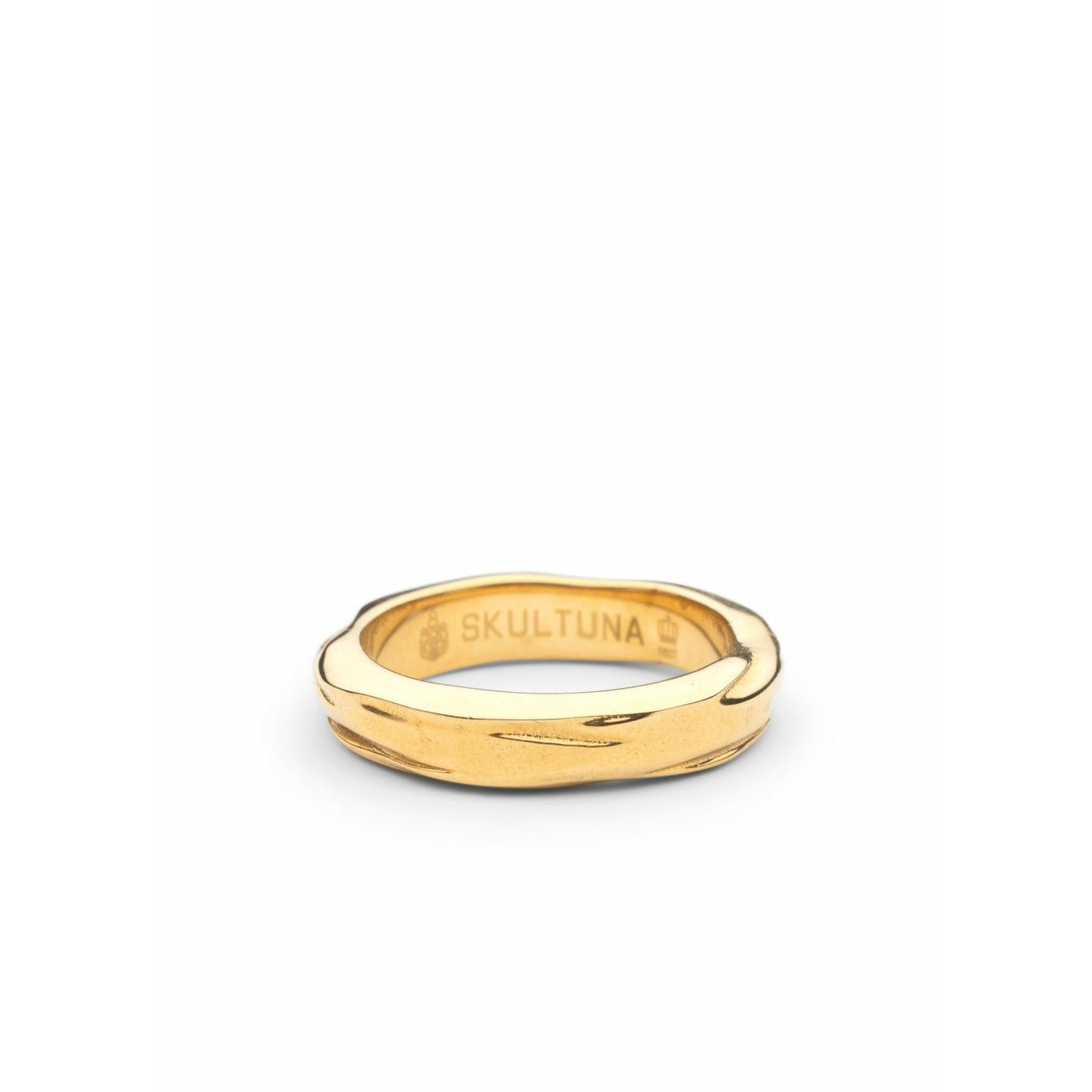 Skultunu neprůhledné objekty prsteny velké zlato, Ø1,97 cm