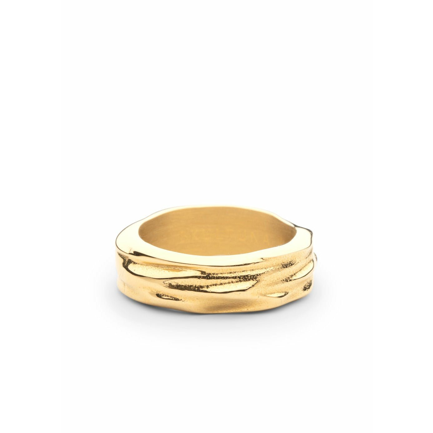 Skultuna neprůhledné objekty tlustý prsten Matt Gold, Ø1,97 cm