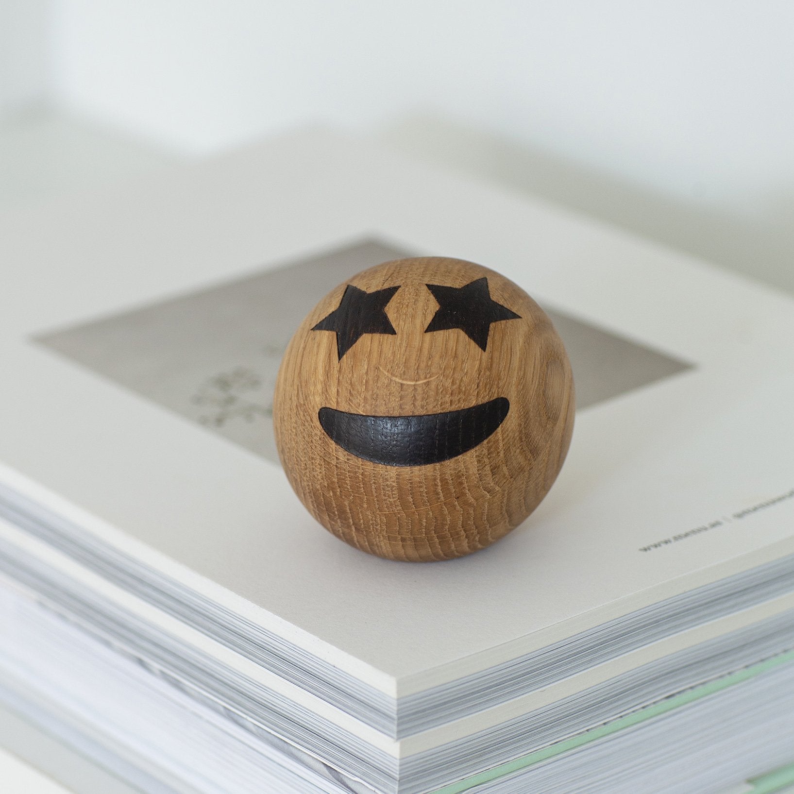 Jarní kodaňská hvězdná oči dřevěná postava