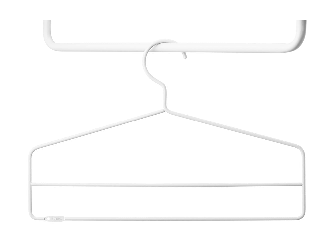 Řetězový nábytek řetězový systém kabát háček bílý, sada 4 2