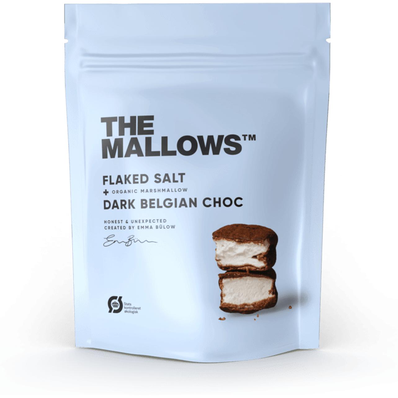 Mallows marshmallows se solí a tmavou čokoládou, 90 g