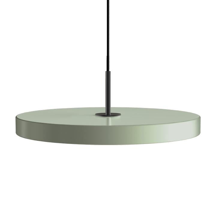Umage Asteria LED přívěsek, černý kov/nuance olive