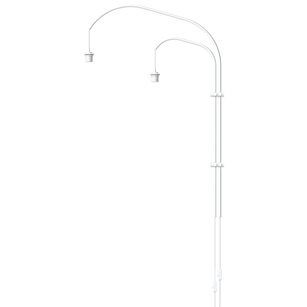 Umage Vita Willow Double Floonal Lamp Stand White, 123 cm
