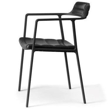 VIPP 451 židle m/ kůže, černá