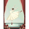 Vissevasse Ballerina plakát, 30 x40 cm