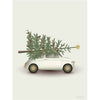 Vissevasse Christmas Tree & Little Car Cout, 15 x21 cm