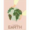 Vissevasse Miluji plakát matky Země, 30 x40 cm